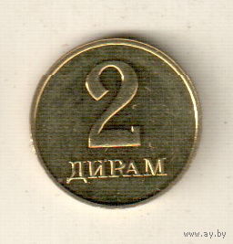 Таджикистан 2 дирам 2019
