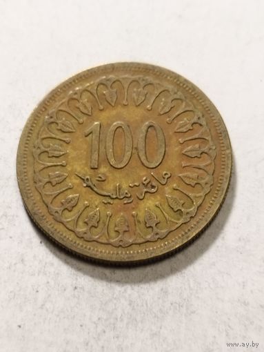 Тунис 100 миллим 1983