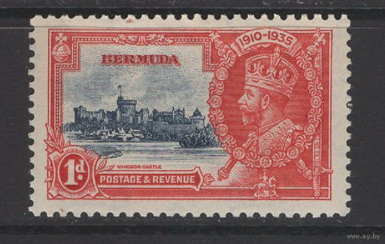 1935 Бермуды* Юбилей коронации Георг V, Замок Виндзор