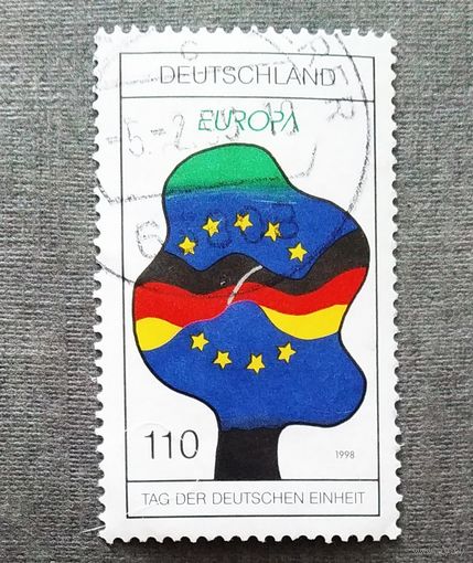 Марка Германия 1998 год Национальный фестиваль