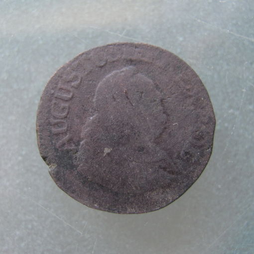 Грош 1755 Август 3.С 1р без МЦ.