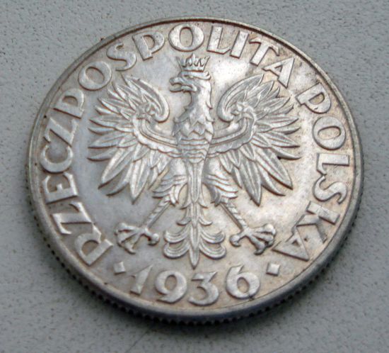 2 злотых 1936, Польша.(1)