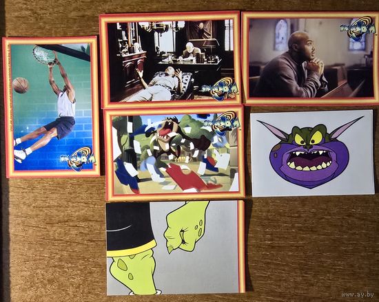 Наклейки Space Jam из 1996го