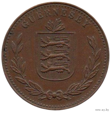 Бейливик Гернси. 8 дублей 1949.