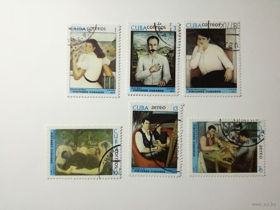 Куба 1977. Живопись. Искусство. Полная серия