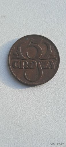 Польша 5 грошей 1936