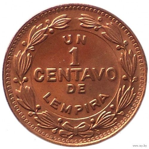 Гондурас 1 сентаво 1985 UNC