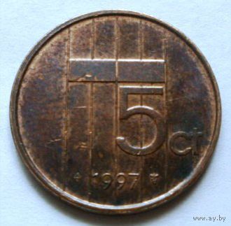 5 центов 1997 Нидерланды