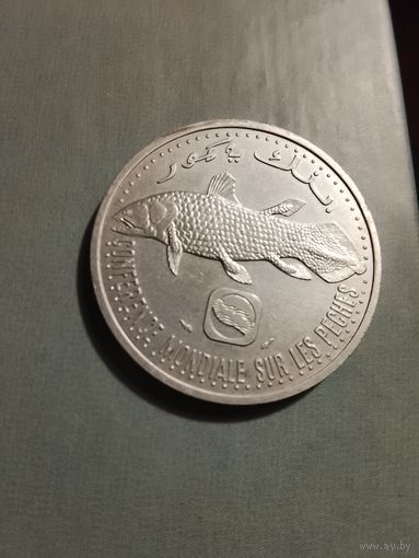 5 франков коморы Коморские острова РЫБА