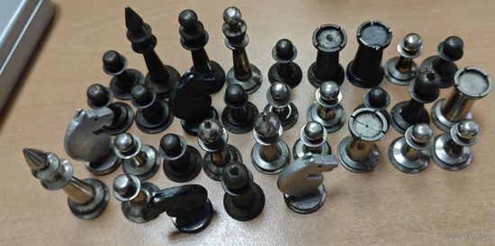 Шахматные фигуры. Металлические. Ижевский завод