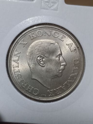 2 кроны 1937 Дания UNC