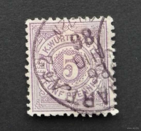 Венгрия 1881| Стандарт. Числа. Герб.