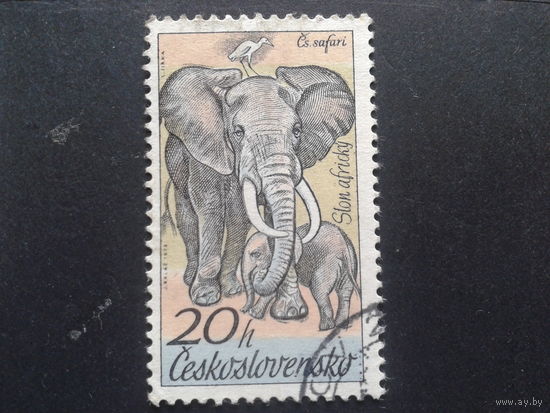 Чехословакия 1976 слон