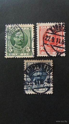 Дания 1907 3м