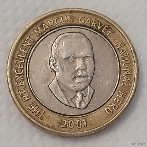 Ямайка 20 долларов, 2001 (14-2-21)