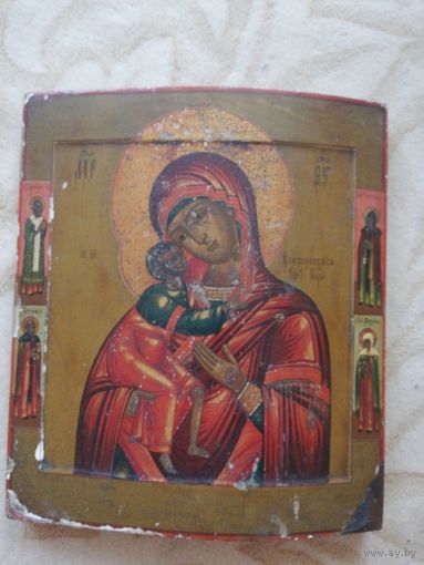 Икона Феодоровская Пресвятая Богородица. Ковчег. Школа.