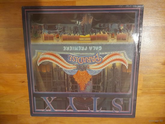 STYX "PARADISE THEATER" 1981 LP CZECHOSLOVAKIA A&M/SUPRAPHON - ORIG - NM