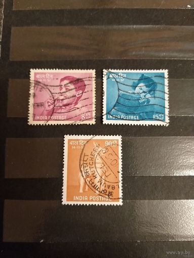 1957 старенькая Индия День детей полная серия (1-л1)