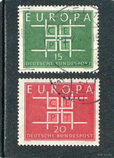 ФРГ. Европа СЕРТ 1963