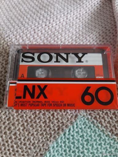Кассета SONY LNX 60. дефект упаковки.