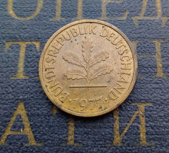 5 пфеннигов 1977 (F) Германия ФРГ #02