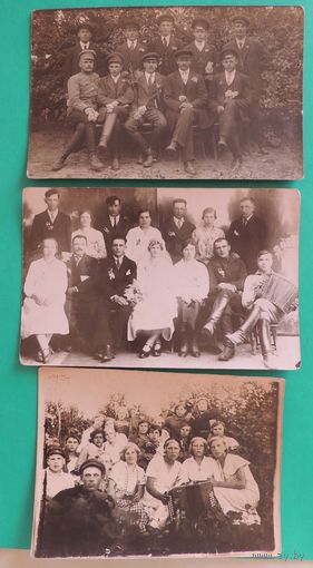Фото "Свадьба", Лунинец, 1929 г.