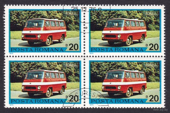 Румыния. Сцепка 4шт. 1975г.