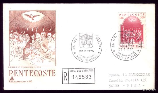 1975 год Ватикан КПД