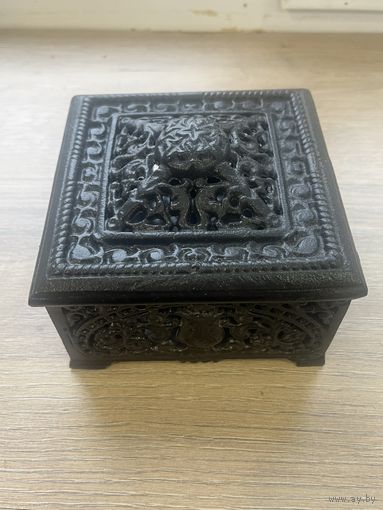 Шкатулка Ажурная кусинское литье