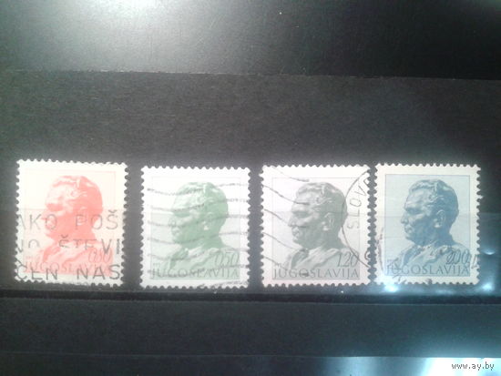 Югославия, 1974. Стандарт. Президент Тито, полная серия