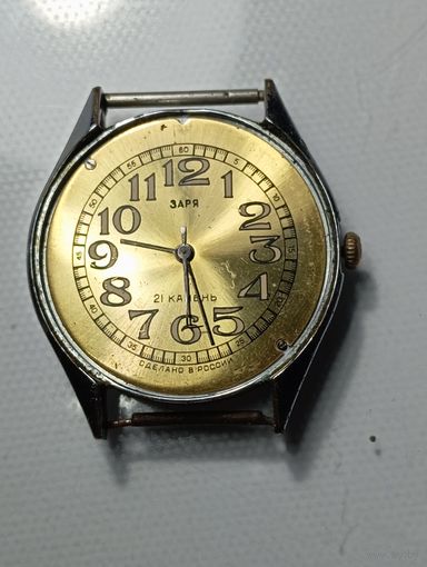Часы механические Заря с рубля .