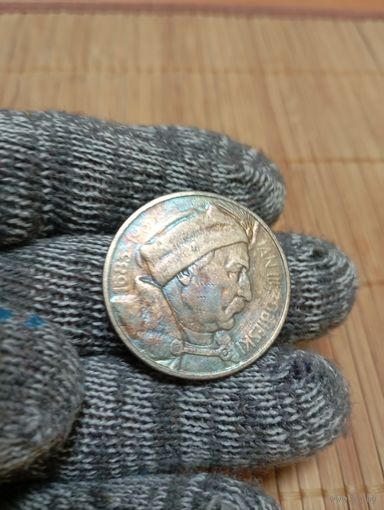 10 ЗЛОТЫХ 1933г.,ЯН СОБЕСКИЙ,ОРИГИНАЛ!В КОЛЛЕКЦИЮ!