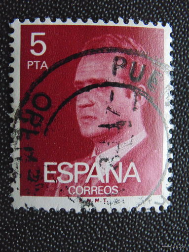 Испания 1977 г. Хуан Карлос I.