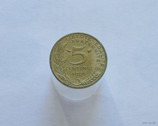 Франция 5 сантимов 1996