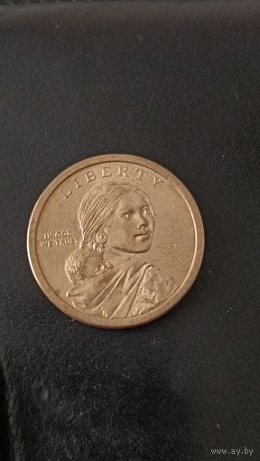 США. 1 доллар 2018 года. Джим Торп.