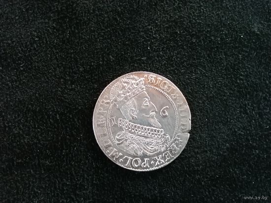 Орт 1624 г. Сигизмунд. С рубля.