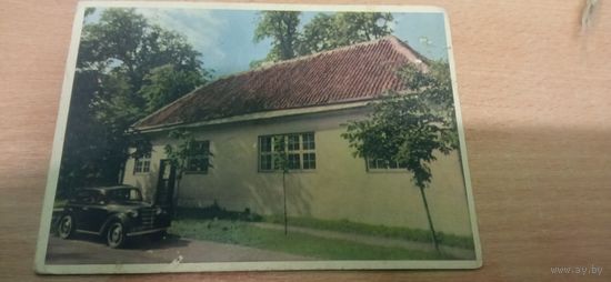 Почтовая карточка Эстонии 1953