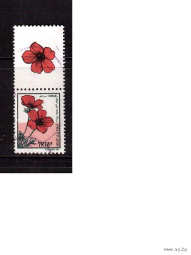 Израиль-1992(Мих.1217) ,  гаш.  , Флора, Цветы,