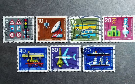Марки Германия 1965 год Международная выставка