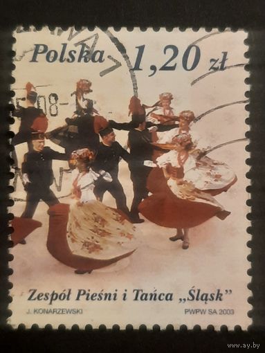 Польша 2003. Коллектив песни и танца Слёнск