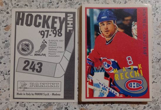 Наклейки 90-ых.Хоккей.