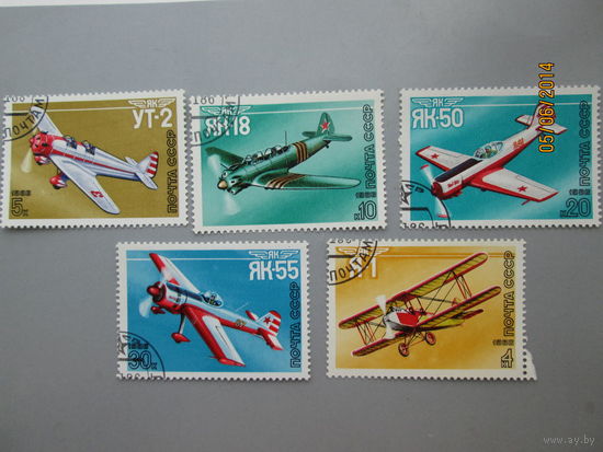 Самолёты 1986 г