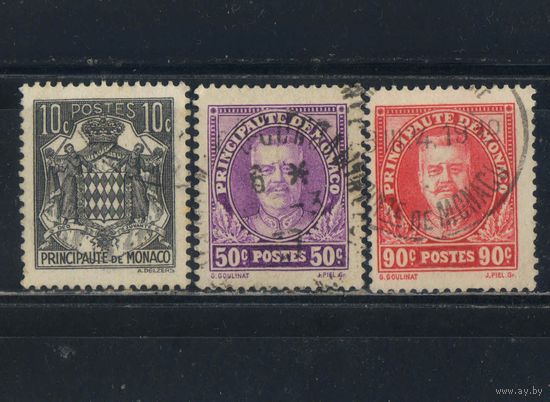 Монако 1933 Луис II Герб Стандарт #117-8,220