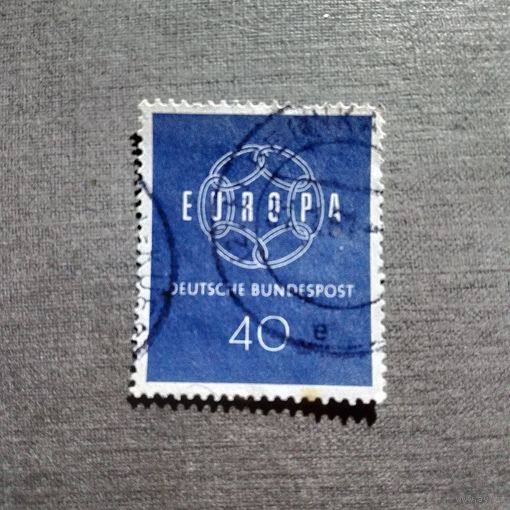 Марка Германия 1959 год