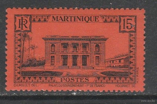 Мартиника 15с 1933-38гг