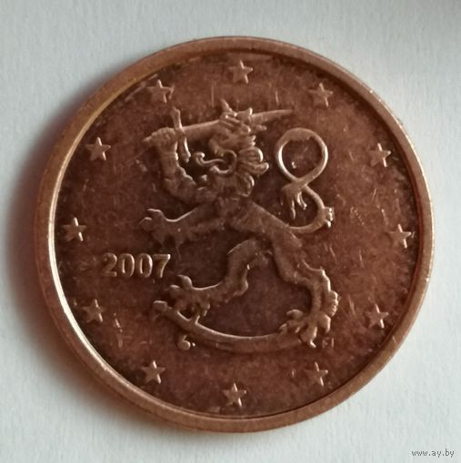 Финляндия 2 евроцента 2000 год, KM# 99