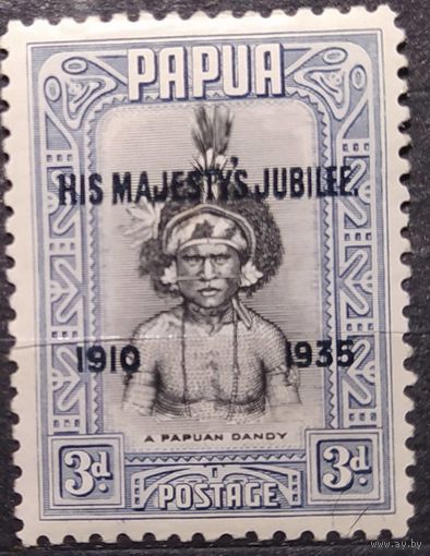 Британские колонии. Папуа 1935 г. MLH