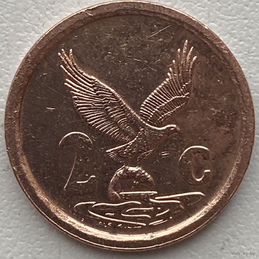 ЮАР 2 цента 1995 г.