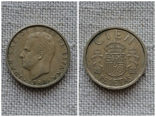 Испания 100 песет 1984 Хуан Карлос I
