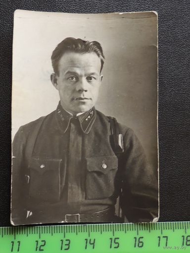 Фото офицера, 1940 г.,